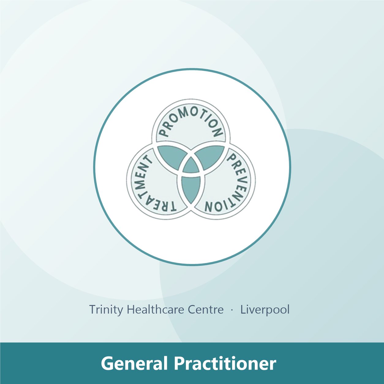 Dr Azza Ahmed – General Practitioner, Trinity Healthcare Centre